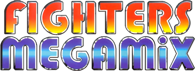 Fighters MegaMix logo for Sega Saturn
